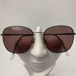 Vintage Avanti Allan Blue Oval Sunglasses Frames